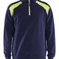 Blaklader Zipsweaters 33531158 marineblauw-geel(8933)