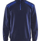 Blaklader Zipsweaters 33531158 marineblauw-korenblauw(8985)
