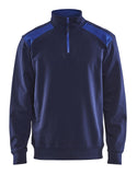 Blaklader Zipsweaters 33531158 marineblauw-korenblauw(8985)