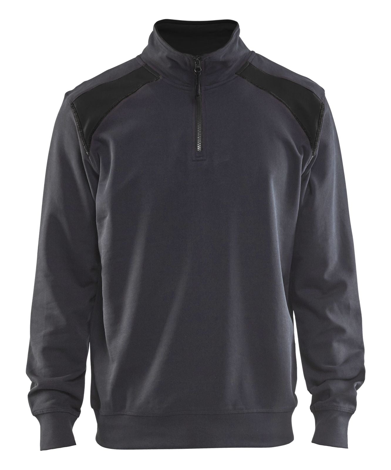 Blaklader Zipsweaters 33531158 midden grijs-zwart(9699)