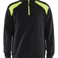 Blaklader Zipsweaters 33531158 zwart-geel(9933)