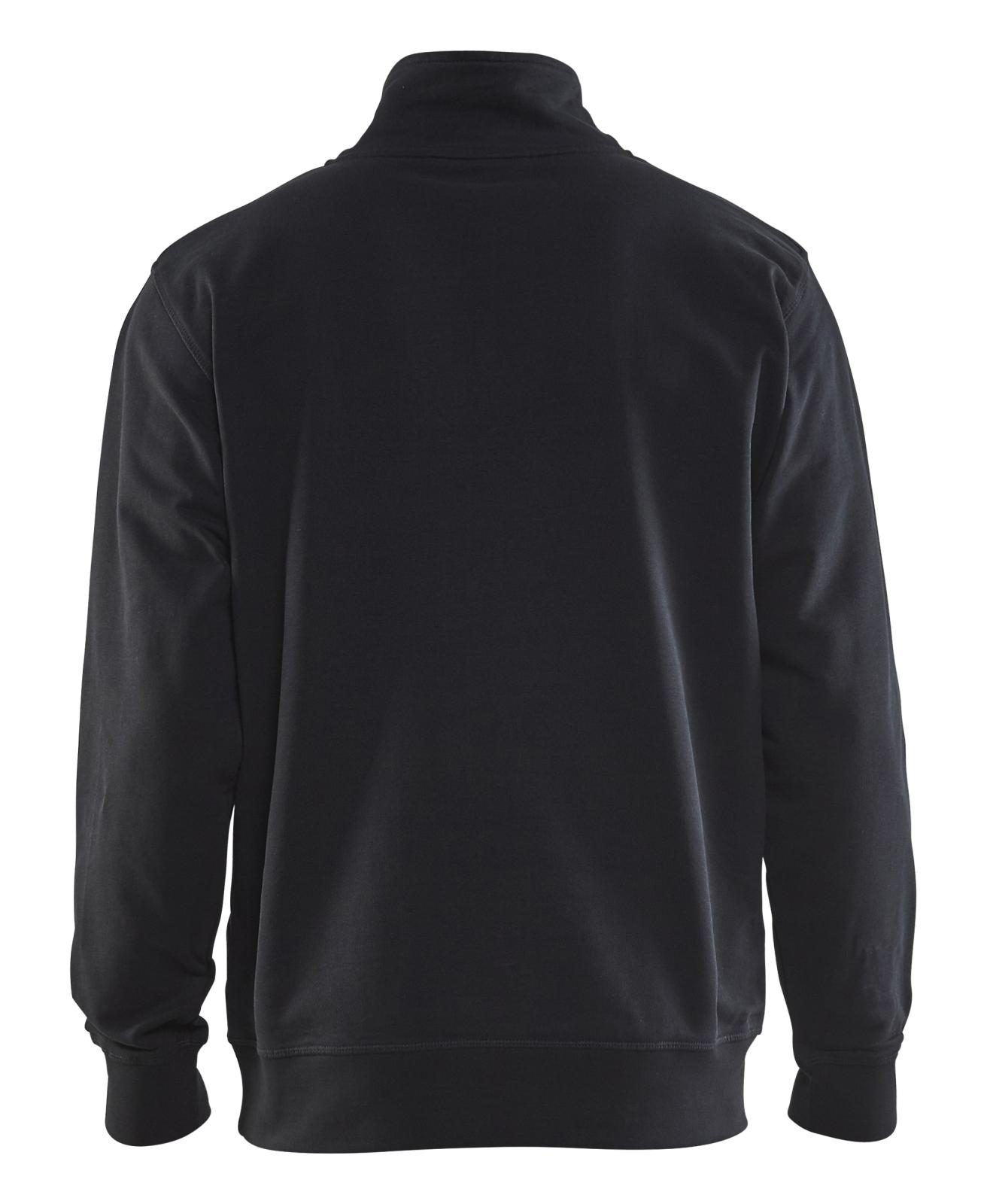 Blaklader Zipsweaters 33531158 zwart-geel(9933)