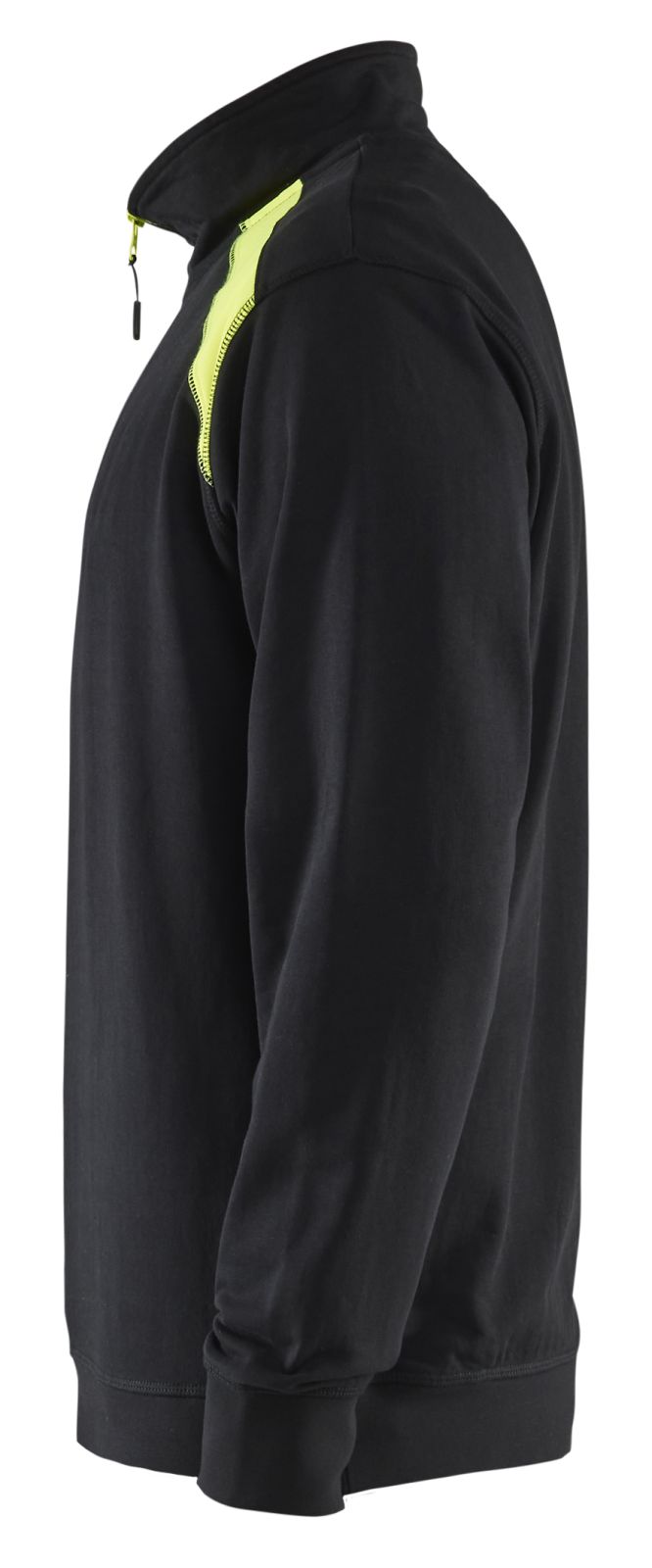 Blaklader Zipsweaters 33531158 zwart-geel(9933)