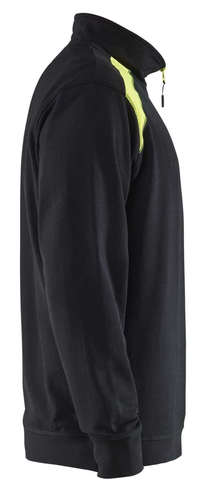 Blaklader Zipsweaters 33531158 zwart-geel(9933)