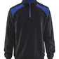 Blaklader Zipsweaters 33531158 zwart-korenblauw(9985)