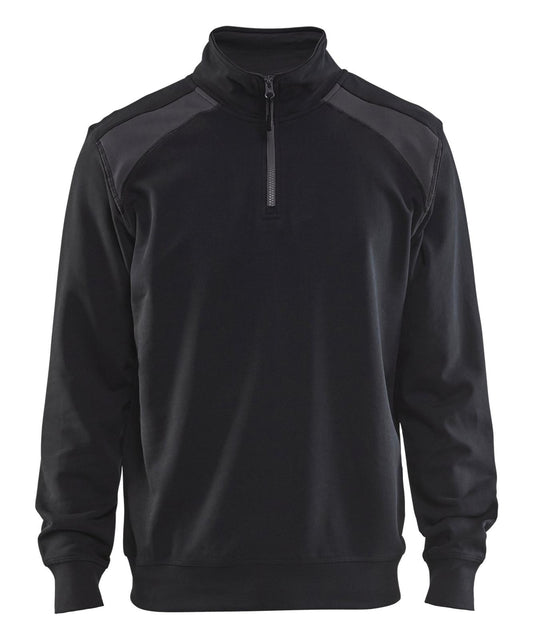 Blaklader Zipsweaters 33531158 zwart-grijs(9998)