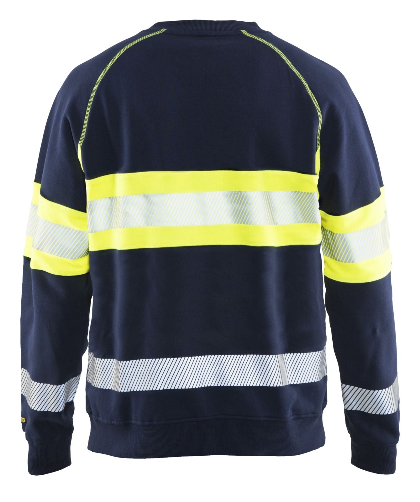 Blaklader Sweaters 33591158 HiVis marineblauw-geel(8933)