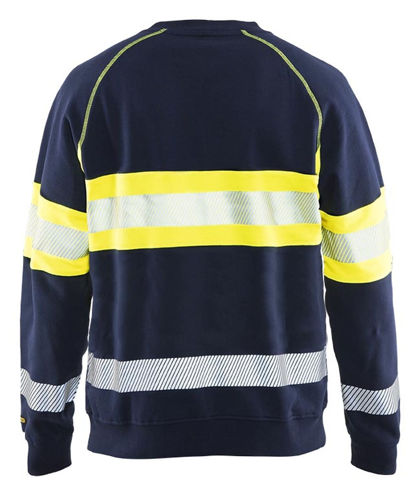 Blaklader Sweaters 33591158 HiVis marineblauw-geel(8933)
