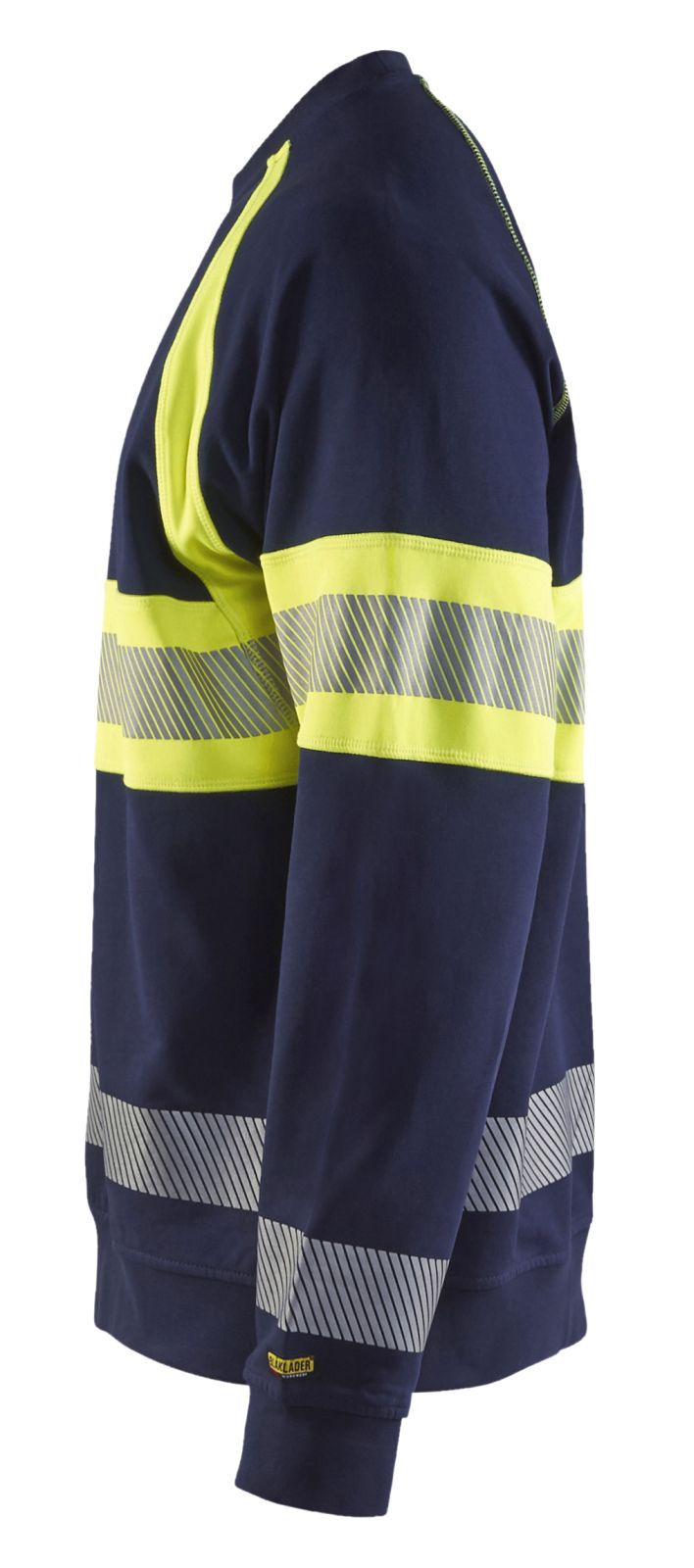 Blaklader Sweaters 33591158 HiVis marineblauw-geel(8933)