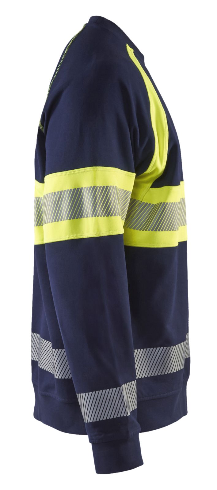 Blaklader Sweaters 33591158 HiVis marineblauw-geel(8933)