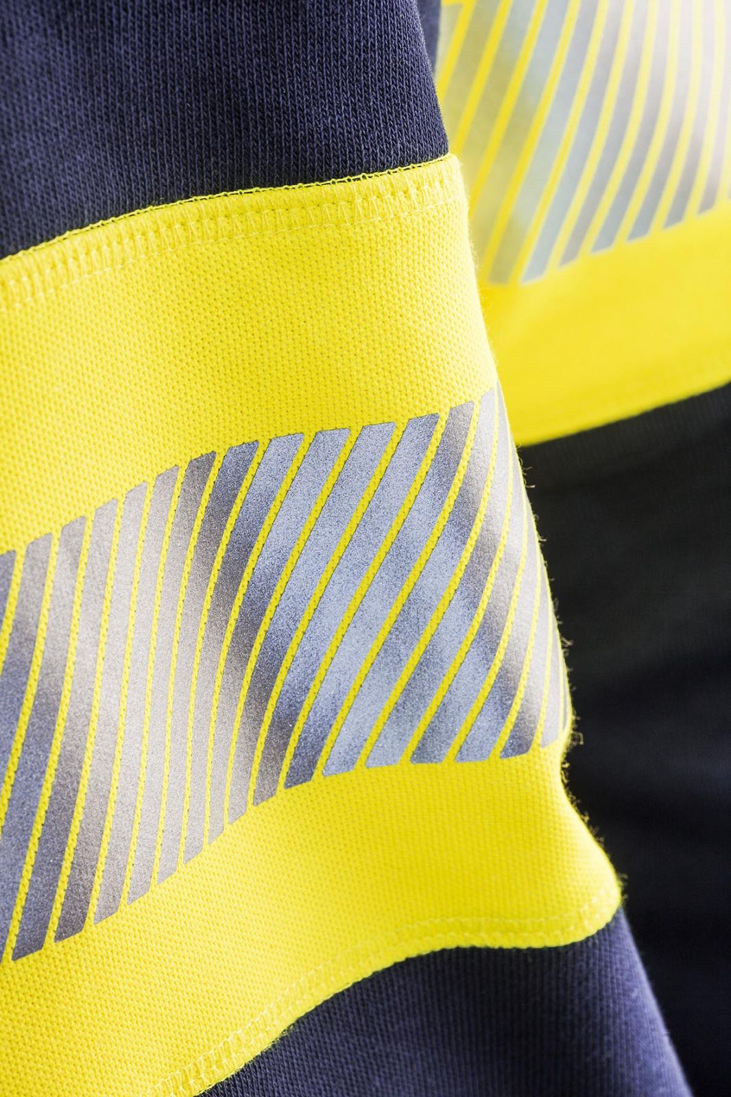 Blaklader Sweaters 33591158 HiVis marineblauw-geel(8933)