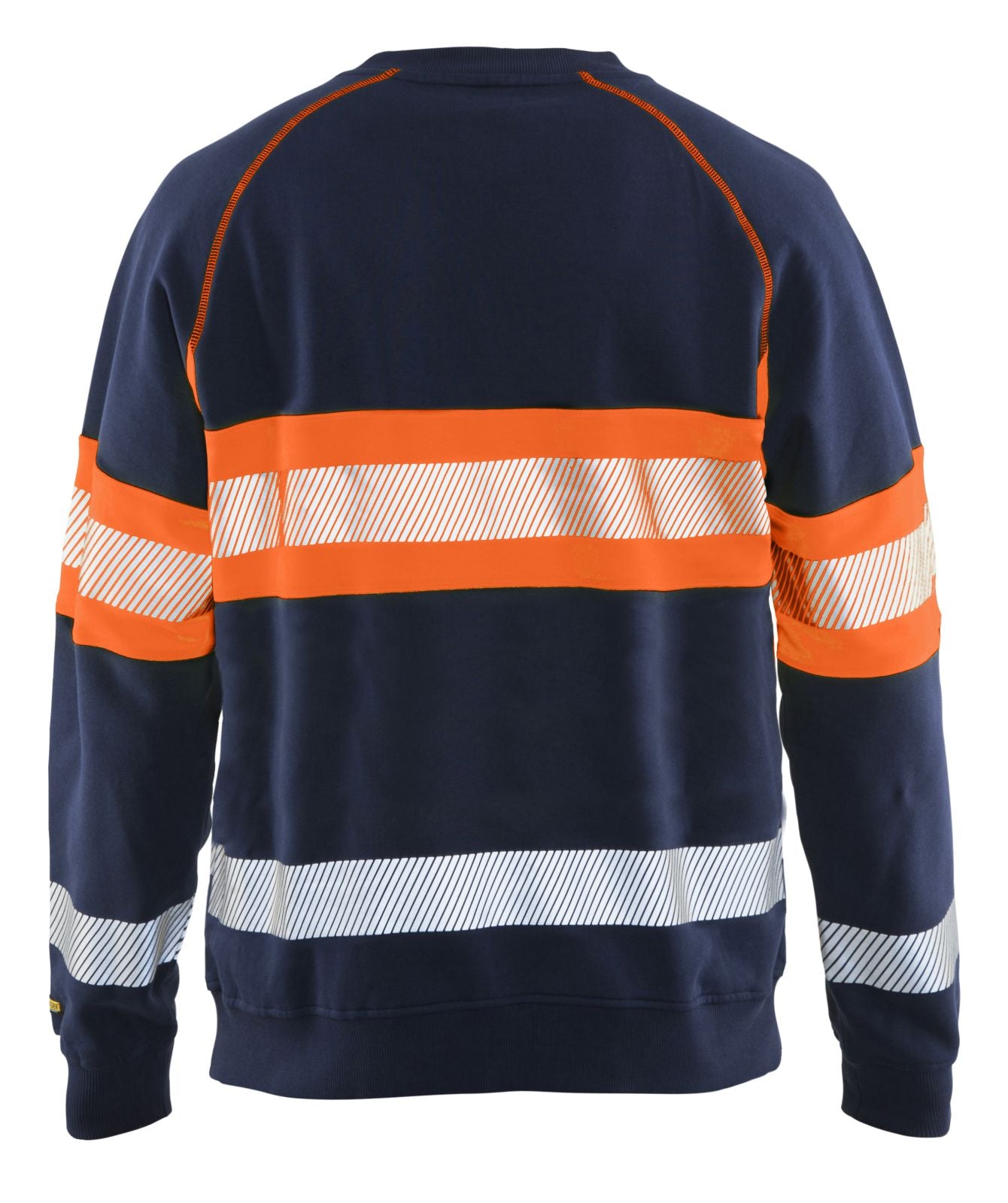 Blaklader Sweaters 33591158 HiVis marineblauw-oranje(8953)