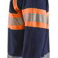 Blaklader Sweaters 33591158 HiVis marineblauw-oranje(8953)