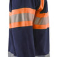 Blaklader Sweaters 33591158 HiVis marineblauw-oranje(8953)
