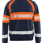 Blaklader Sweaters 33591158 HiVis marineblauw-oranje(8953)