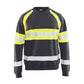 Blaklader sweatershirts 33591158 middelgrijs-fluo geel(9633)