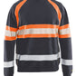 Blaklader sweatershirts 33591158 middelgrijs-fluo-oranje(9653)