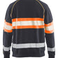 Blaklader Sweaters 33591158 middelgrijs-fluo-oranje(9653)