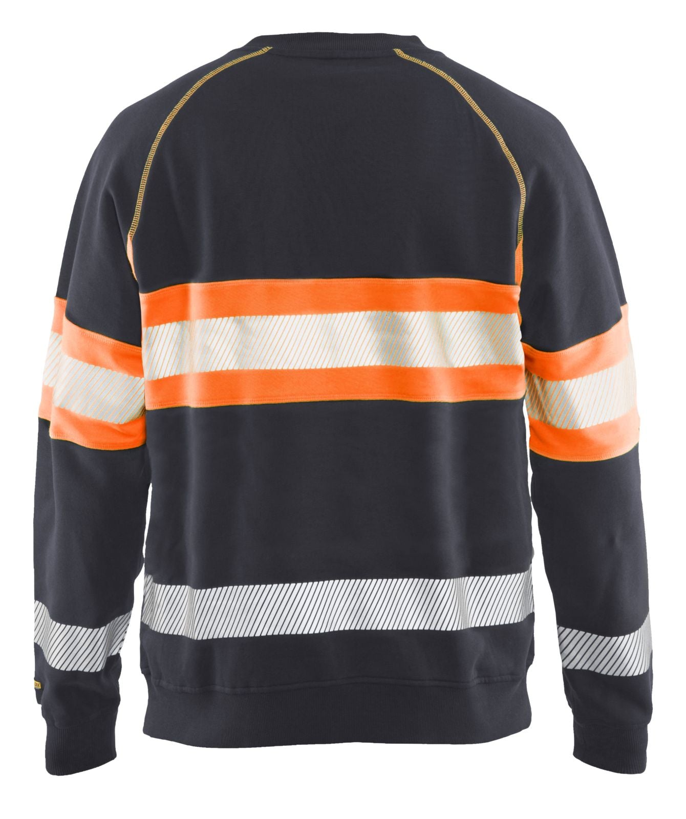 Blaklader Sweaters 33591158 middelgrijs-fluo-oranje(9653)