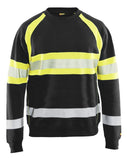 Blaklader Sweaters 33591158 HiVis zwart-geel(9933)