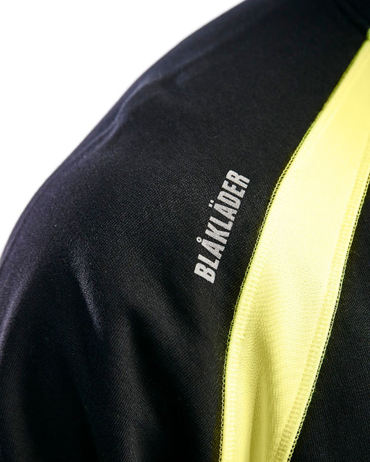 Blaklader Sweaters 33591158 HiVis zwart-geel(9933)