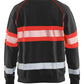 Blaklader Sweaters 33591158 HiVis zwart-fluo rood(9955)