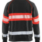 Blaklader Sweaters 33591158 HiVis zwart-fluo rood(9955)
