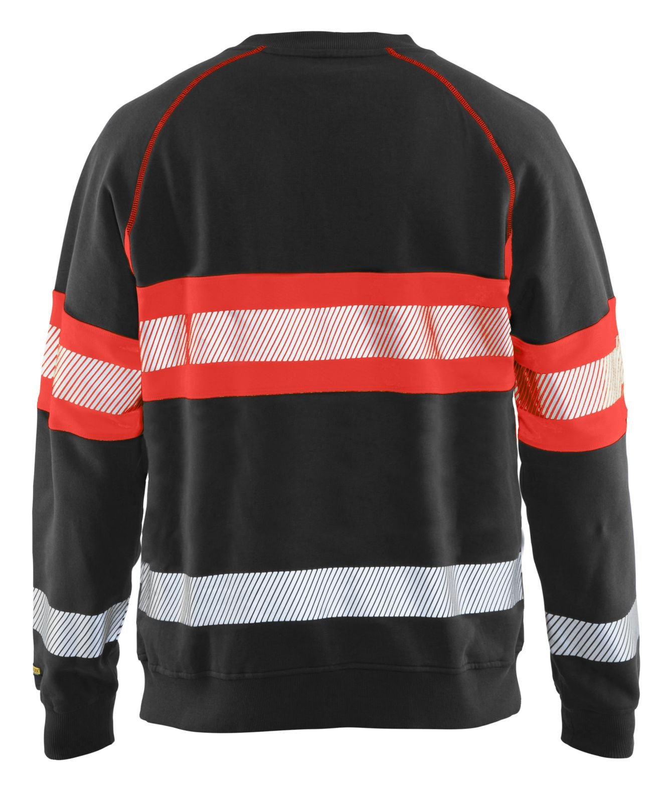 Blaklader Sweaters 33591158 HiVis zwart-fluo rood(9955)