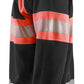 Blaklader Polosweaters 33591158 HiVis zwart-fluo rood(9955)
