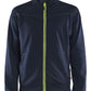 Blaklader Service Sweaters 33622526 rits donker marineblauw-fluo geel(8633)