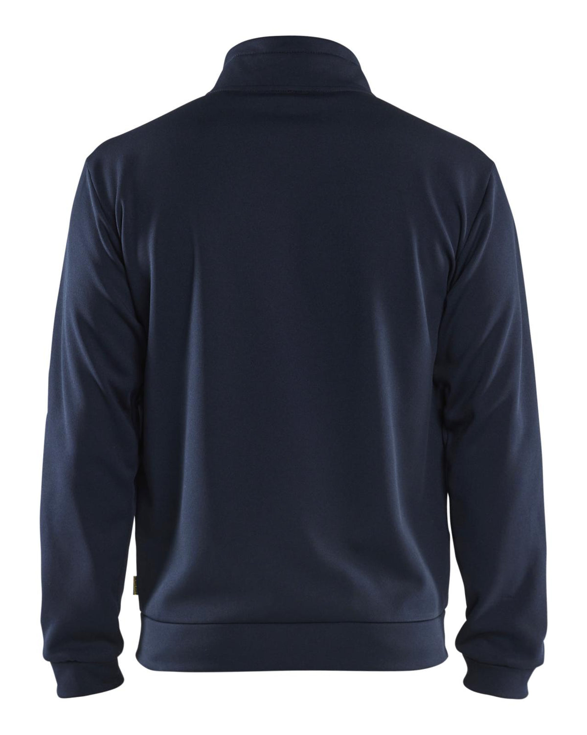 Blaklader Service Sweaters 33622526 rits donker marineblauw-fluo geel(8633)