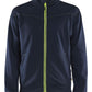 Blaklader Service Sweaters 33622526 rits donker marineblauw-fluo geel(8633)