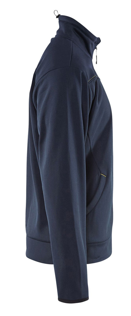 Blaklader Vesten 33622526 donkerblauw-geel(8635)