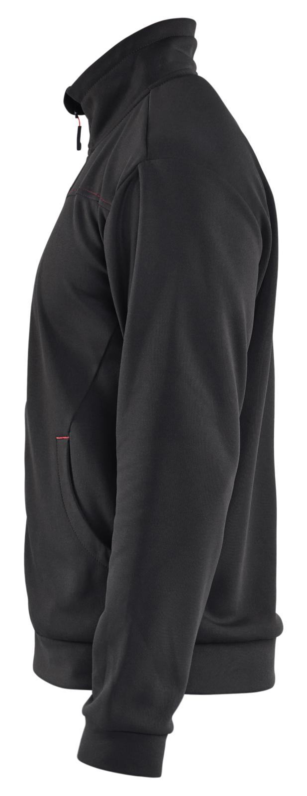 Blaklader Vesten 33622526 zwart-rood(9956)