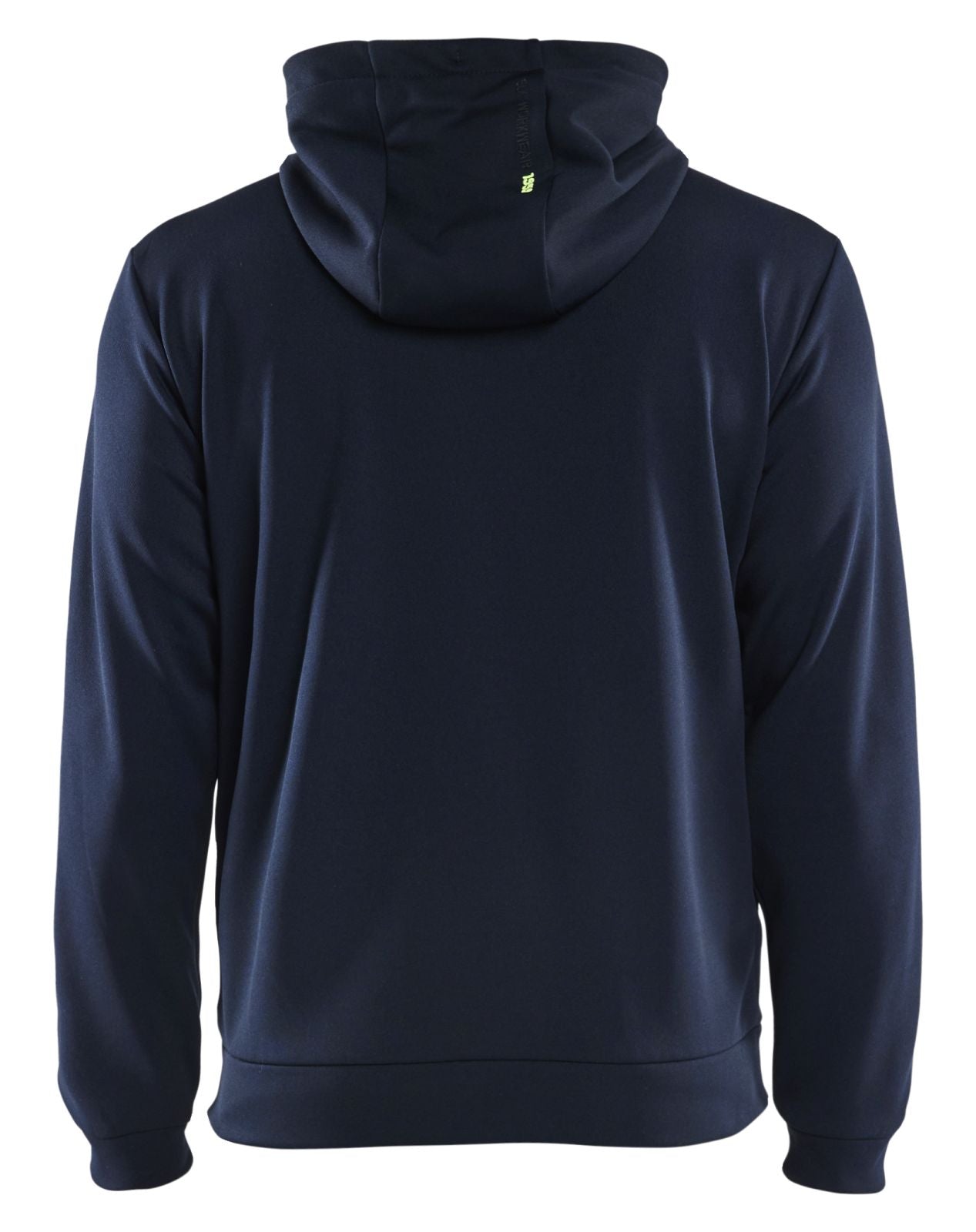 Blaklader Profiel Hoodie 33632526 rits donker marineblauw-fluo geel(8633)