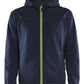 Blaklader Profiel Hoodie 33632526 rits donker marineblauw-fluo geel(8633)