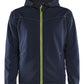 Blaklader Profiel Hoodie 33632526 rits donker marineblauw-fluo geel(8633)