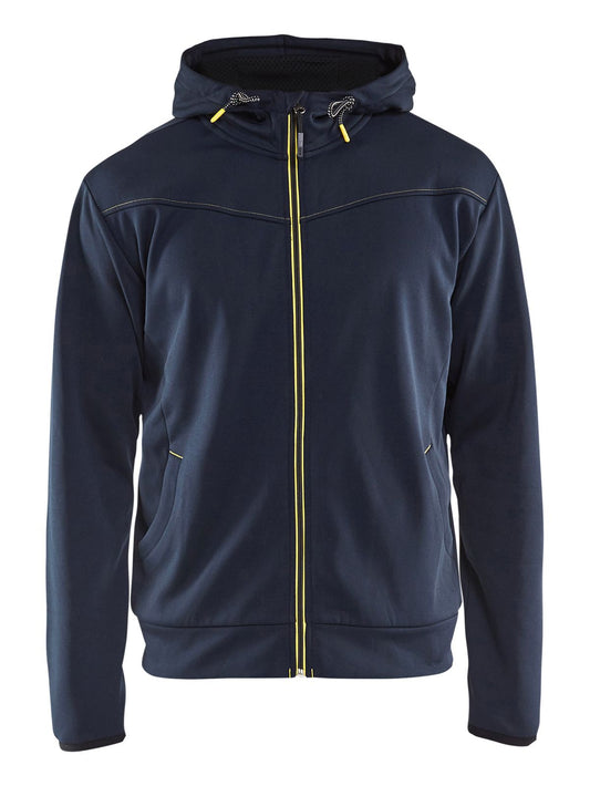 Blaklader Vesten 33632526 donkerblauw-geel(8635)