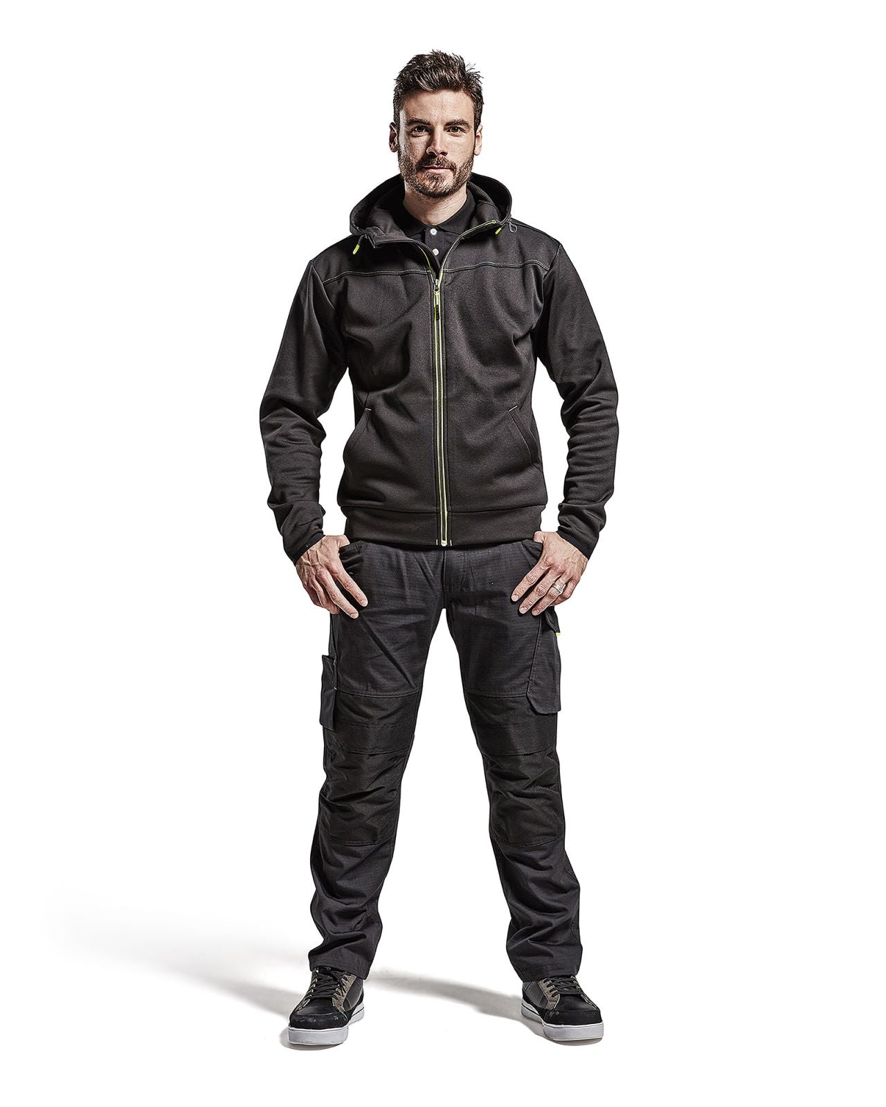 Blaklader Vesten 33632526 zwart-geel(9933)