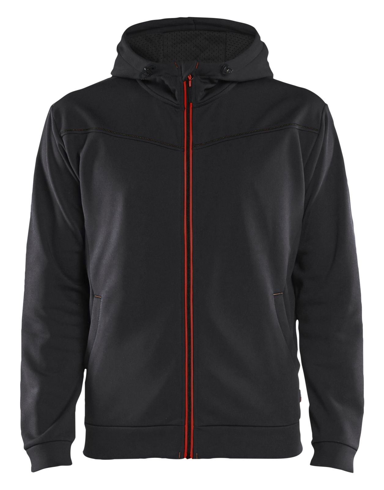 Blaklader Vesten 33632526 zwart-rood(9956)