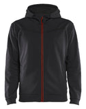 Blaklader Vesten 33632526 zwart-rood(9956)