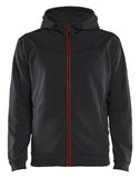 Blaklader Vesten 33632526 zwart-rood(9956)