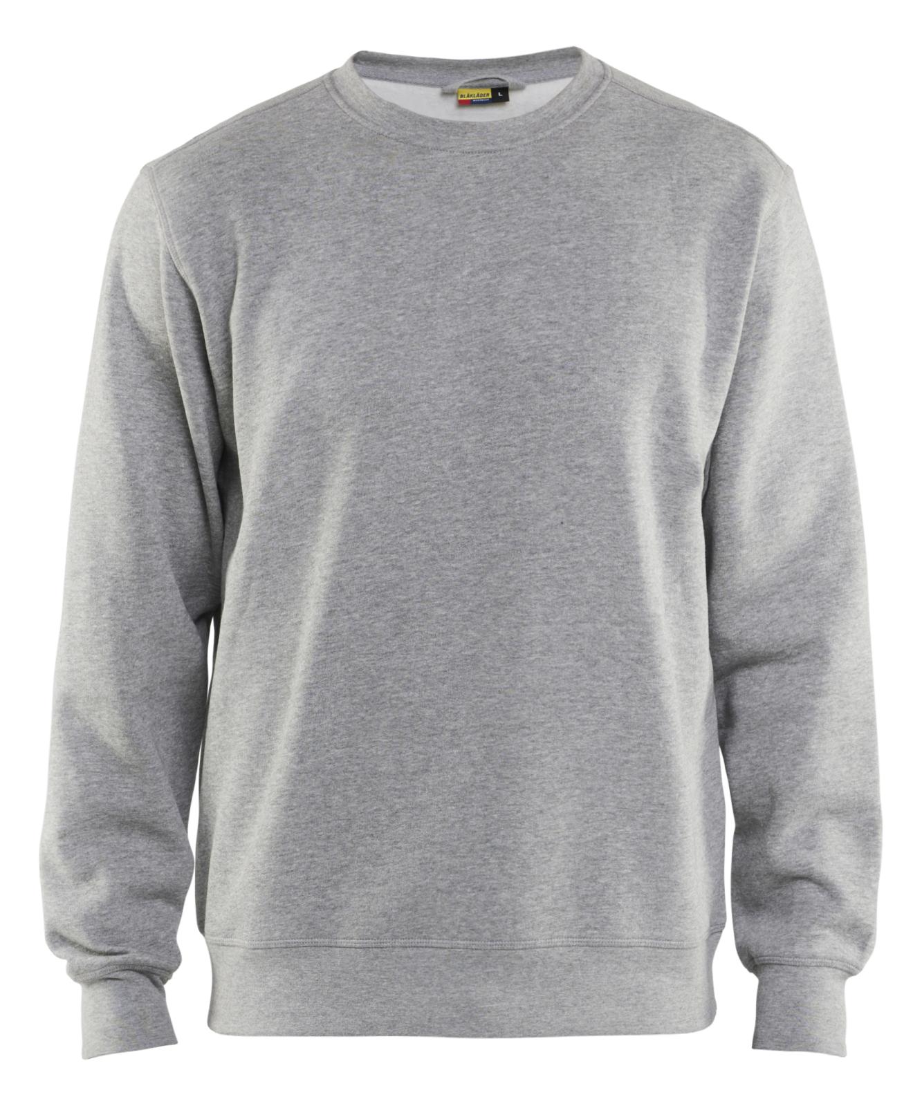 Blaklader Profiel Sweatshirt 33641157 Jersey ronde hals grijs melee(9000)