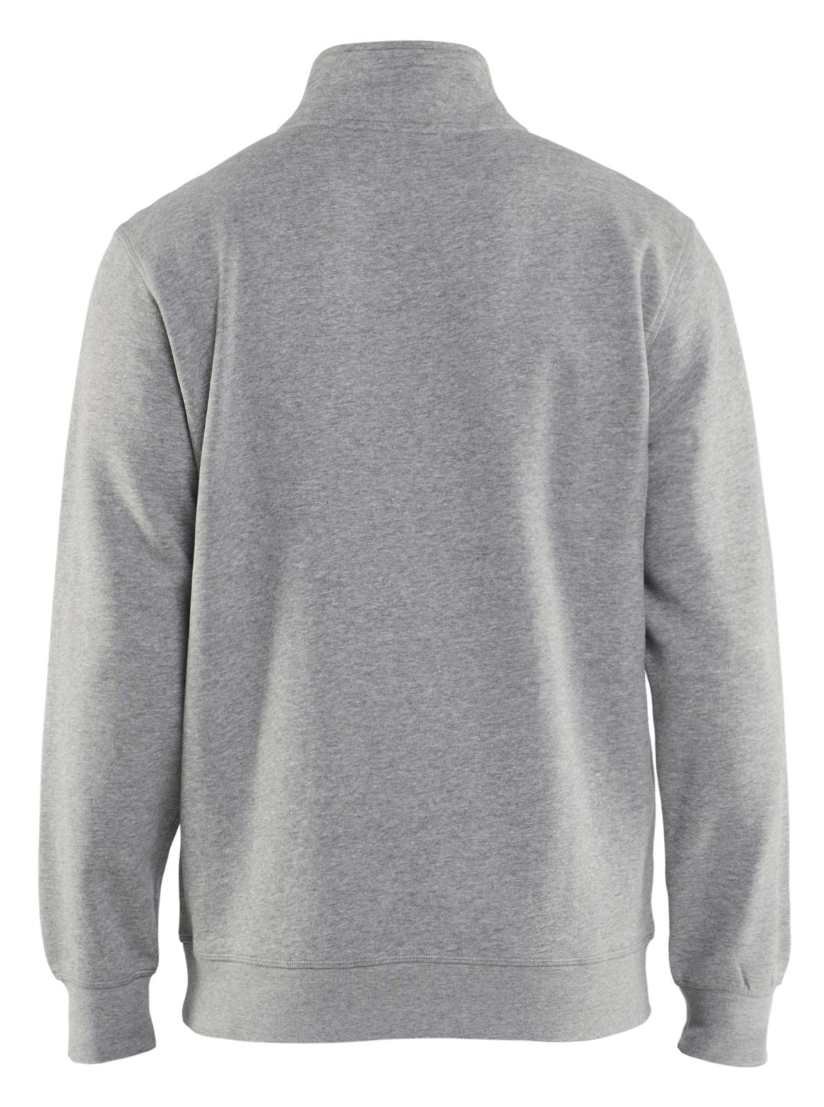Blaklader Profiel Sweatshirt 33651157 Jersey (1/2 Rits) grijs melee(9000)
