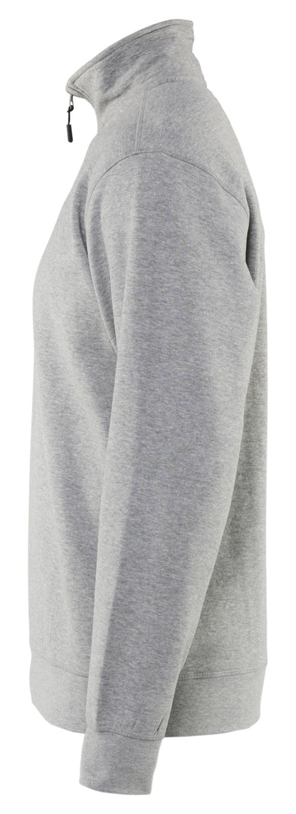 Blaklader Profiel Sweatshirt 33651157 Jersey (1/2 Rits) grijs melee(9000)
