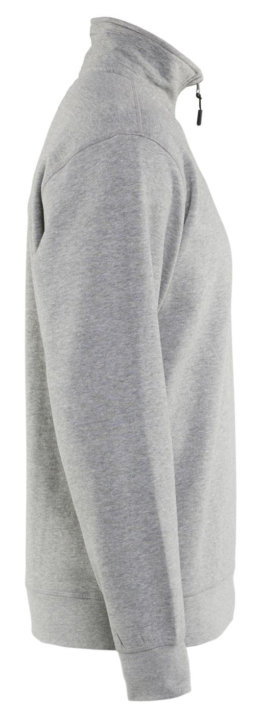Blaklader Profiel Sweatshirt 33651157 Jersey (1/2 Rits) grijs melee(9000)