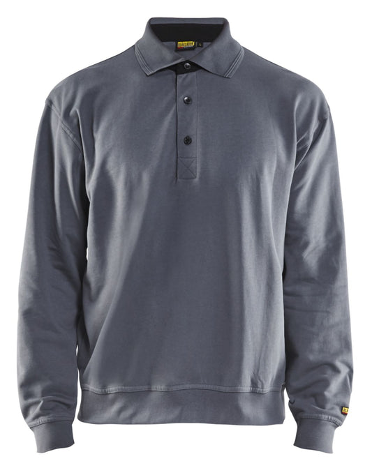 Blaklader Polosweaters 33701158 grijs(9400)