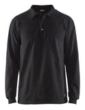 Blaklader Vlamvertragend Poloshirt 33741741 Piqué lange mouwen antistatisch vlamwerend zwart(9900)