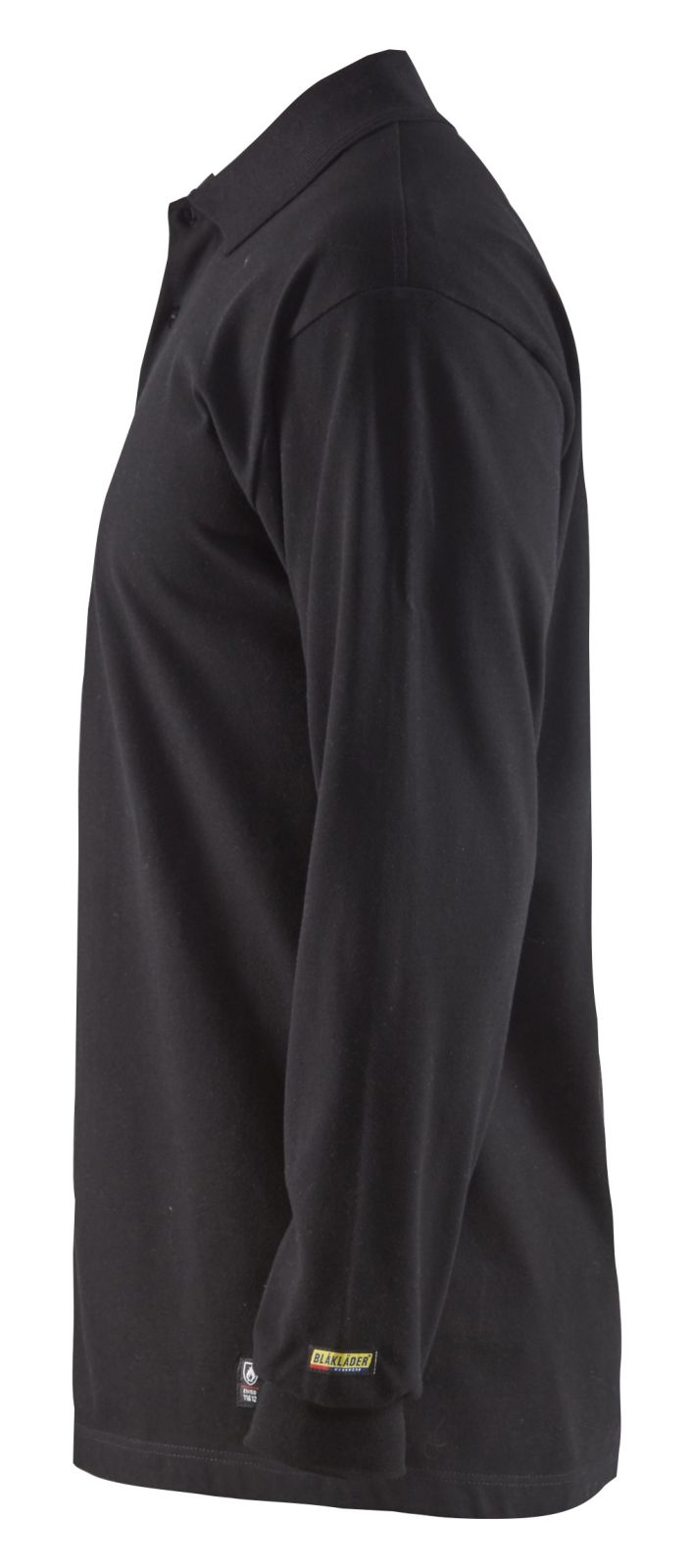 Blaklader Vlamvertragend Poloshirt 33741741 Piqué lange mouwen antistatisch vlamwerend zwart(9900)
