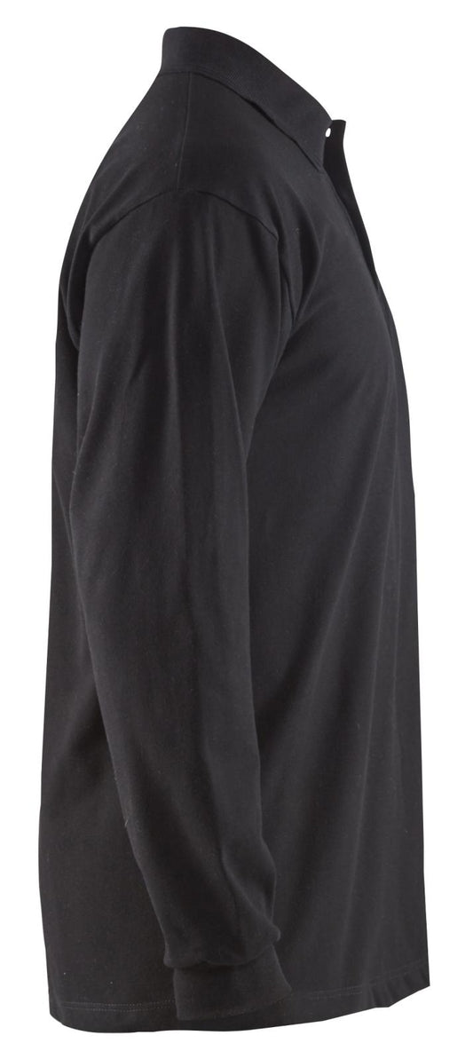 Blaklader Vlamvertragend Poloshirt 33741741 Piqué lange mouwen antistatisch vlamwerend zwart(9900)